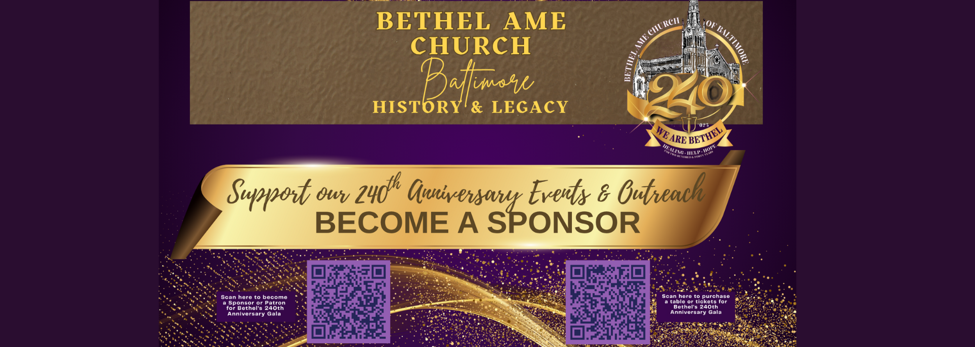 Bethel 240 Sponsor