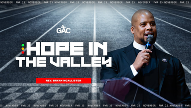 Hope In The Valley ⁄⁄Rev. Bryan McAllister