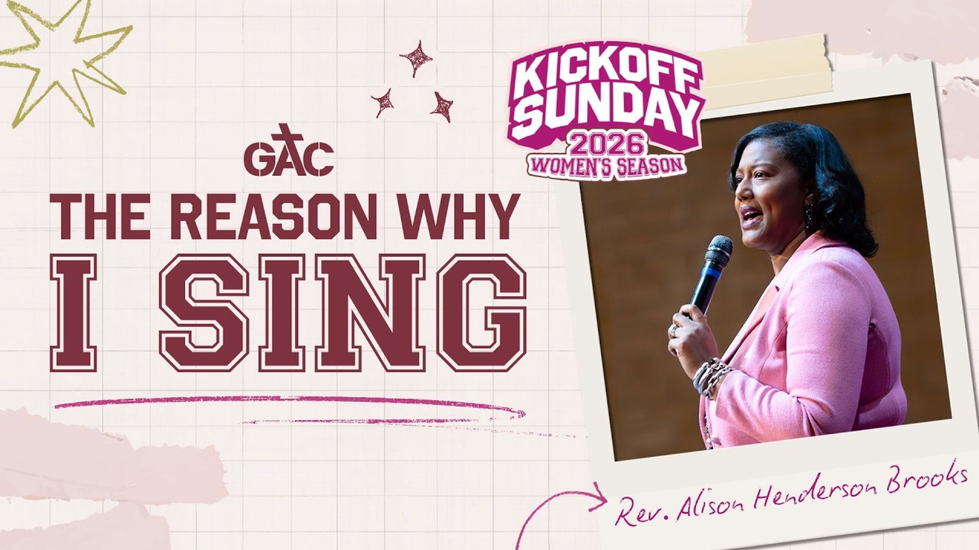 The Reason Why I Sing// Rev. Dr. Allison Henderson-Brooks