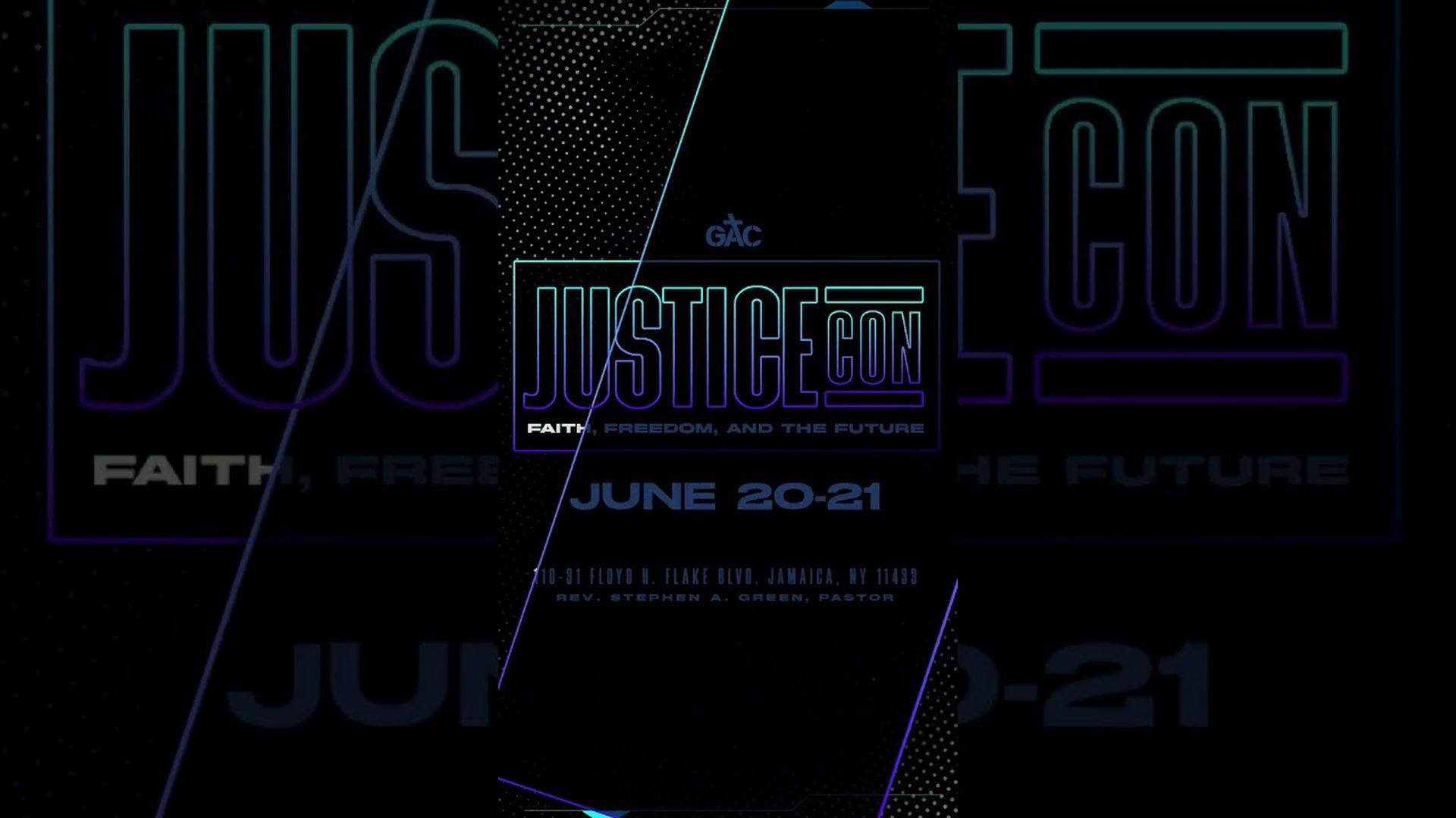 JusticeCon; Faith, Freedom and Future