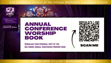 Baltimore Annual Conference 2025-04-04