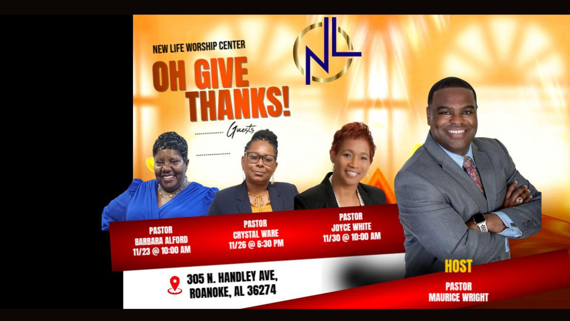 New Life Worship Center Live - Nov 23, 2025