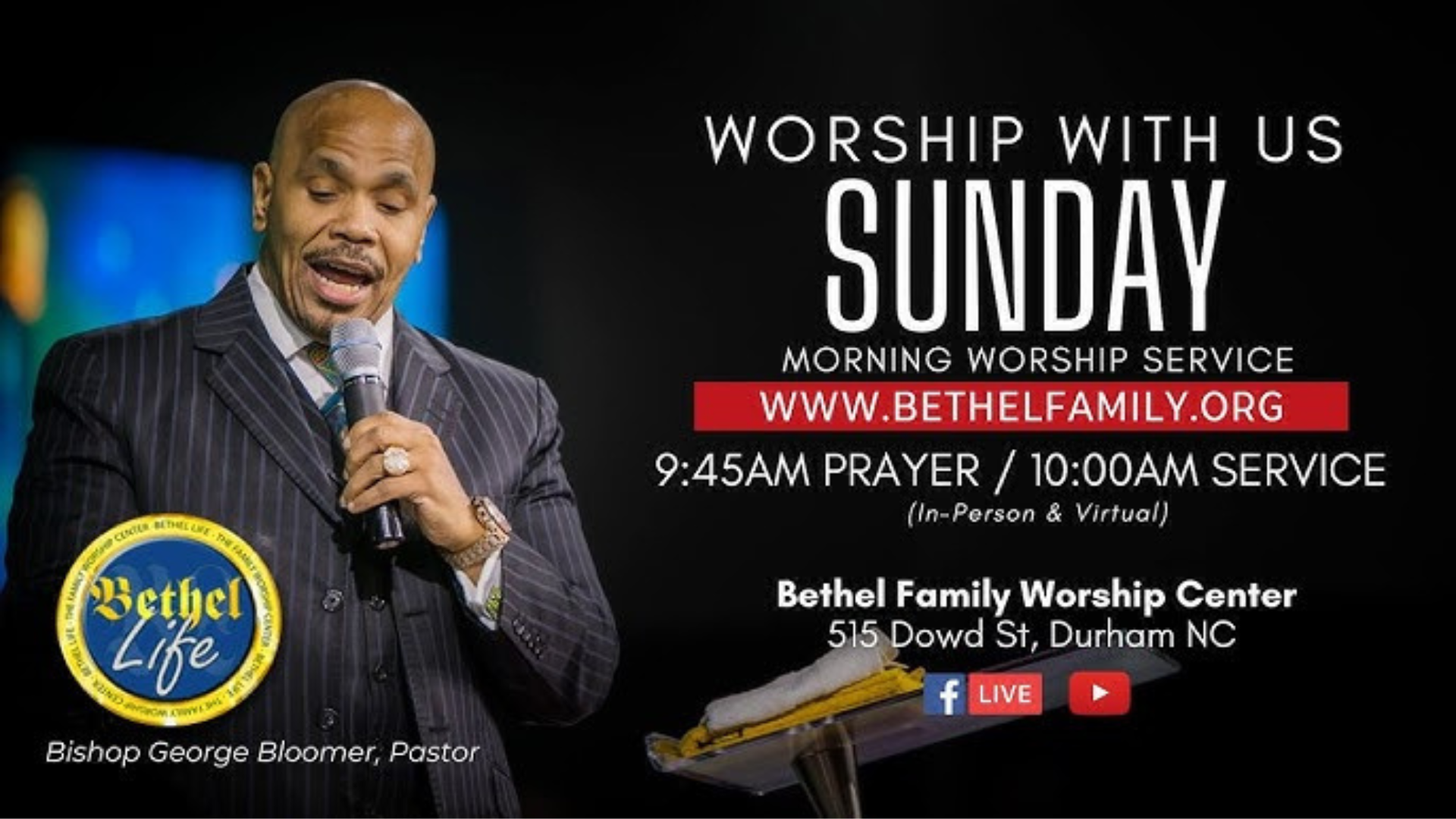 Bethel Family Worship Center Live - Dec 31, 2025