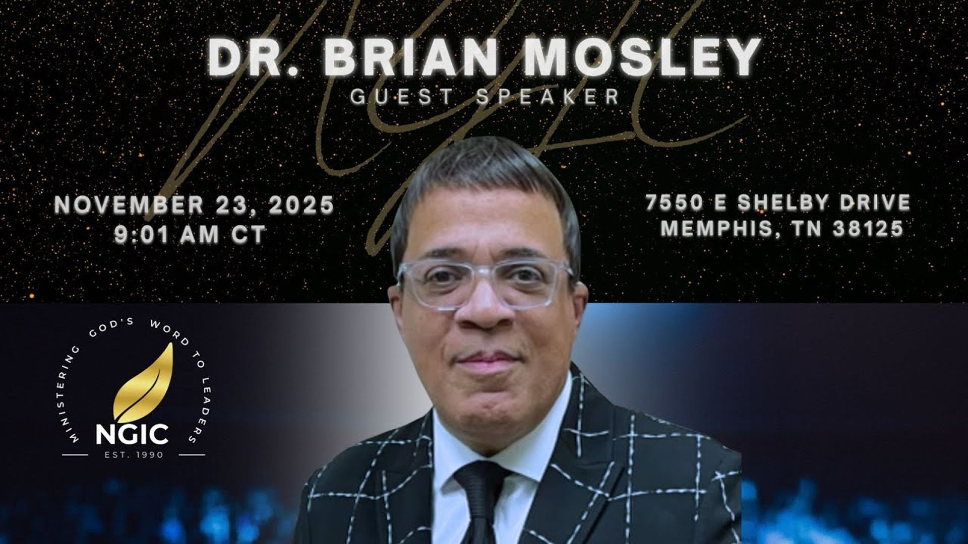 NGIC Fall Prophetic Revival - Dr. Brian Mosley