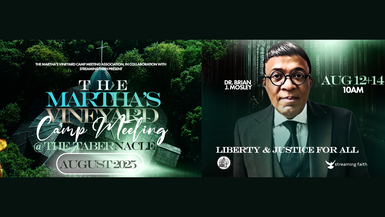 Dr. Brian Jefferson Mosley, Live from Live from Martha's Vineyard Trinity UMC