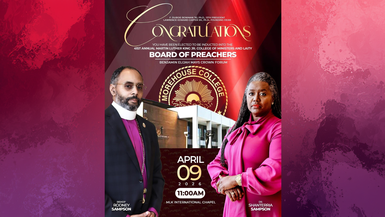 Board of Preachers Induction MLK International Chapel