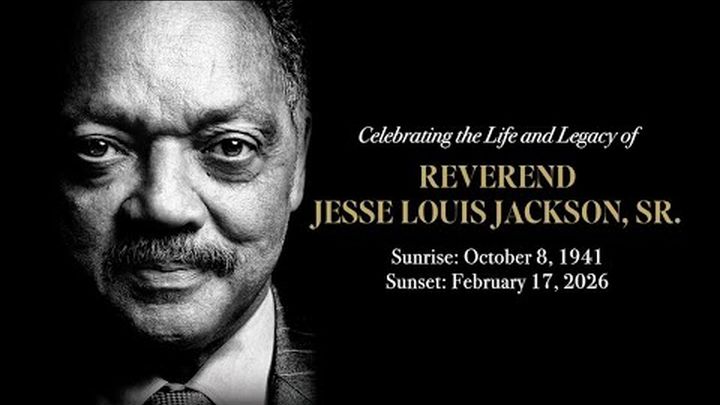 March 6th - Life Celebration of Rev. Jesse L. Jackson, Sr.