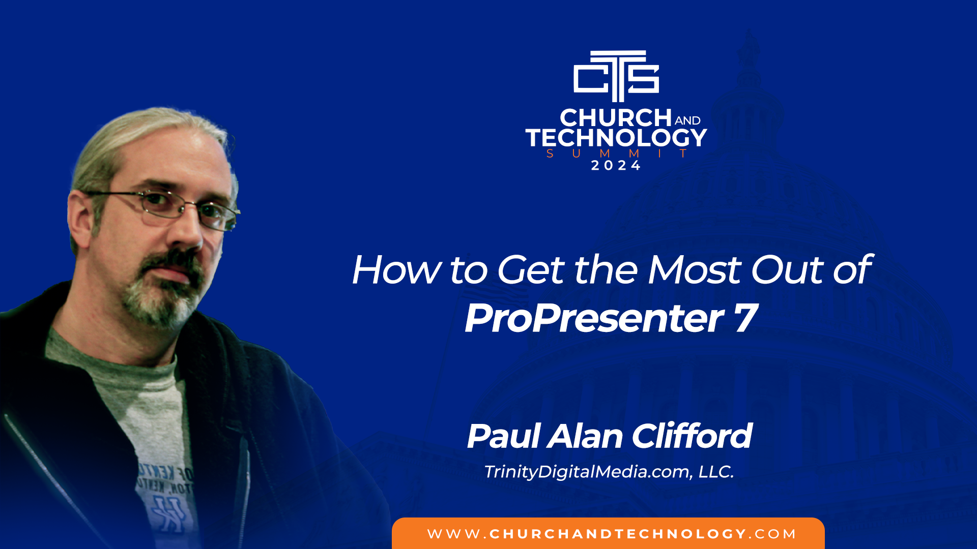 10/09 - Paul Alan Clifford - How to Get the Most Out of ProPresenter 7 12:45pm
