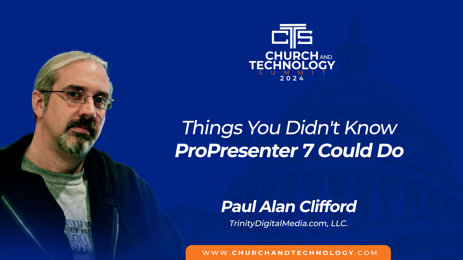 10/10 - Paul Alan Clifford - Things You Didn't Know ProPresenter 7 Could Do 10:15am