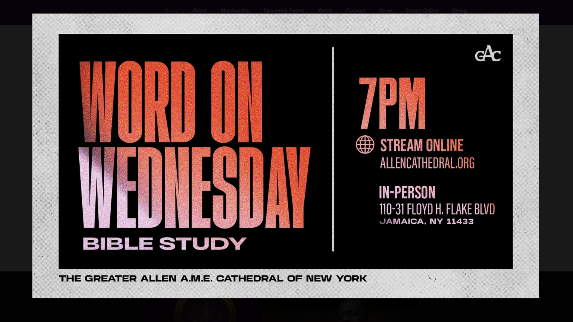 Word on Wednesday Bible Study with Pastor Stephen A. Green ¦ 09_18_24