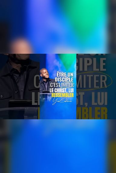 Être un disciple c’est imiter le Christ, lui ressembler