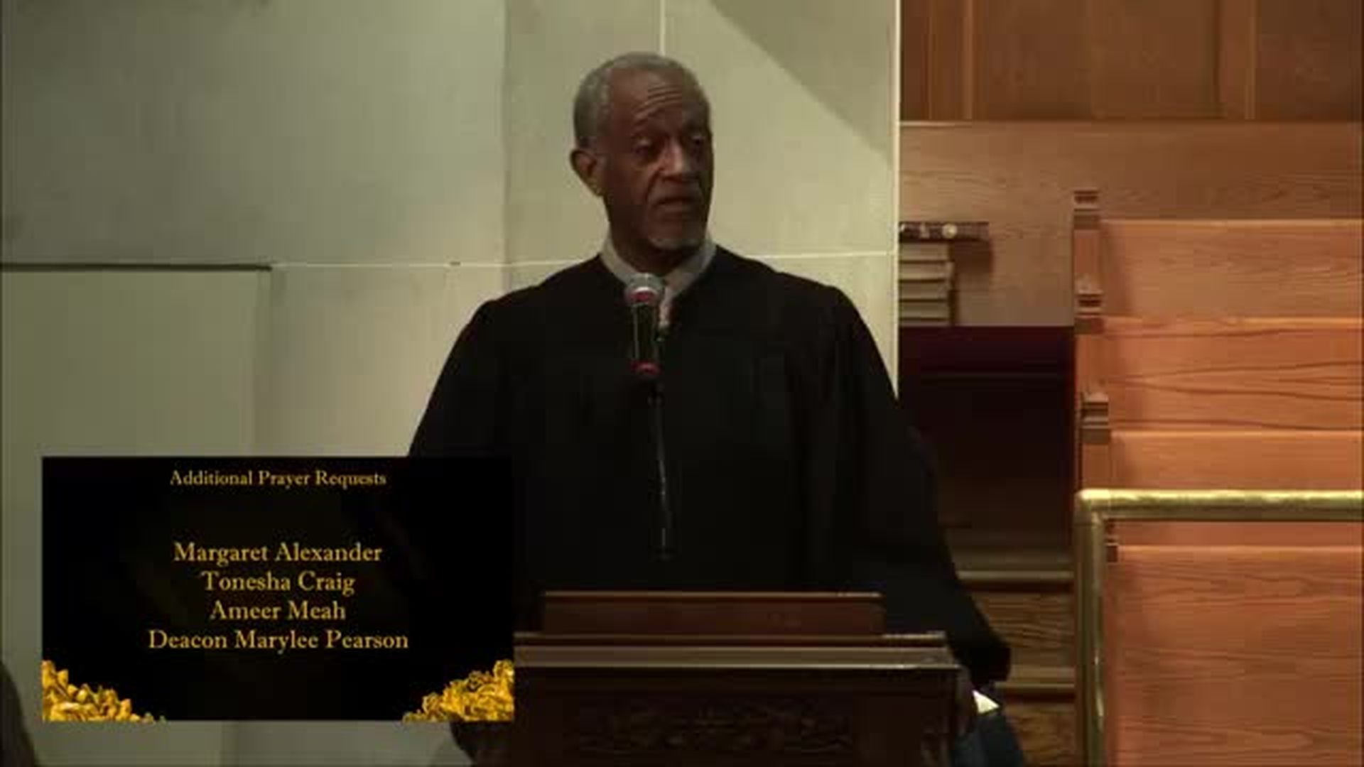 HMBC Detroit - Sunday, April 12, 2026 - 7:30 AM Service