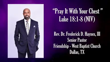 HMBC Detroit - Sunday, August 10, 2025 - 11:00AM - Rev. Dr. Frederick D. Haynes, III