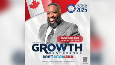 07.25.2025 - GROWTH 2025 Friday Evening Service - Bishop Darius Nixon