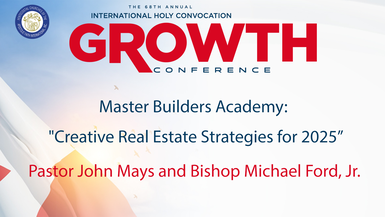 07.26.2025 - Master Builders Academy: "Creative Real Estate Strategies for 2025”