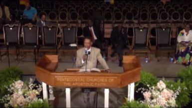 	PCAF 60th Holy Convocation Monday Morning Message - Bishop George Dawson
