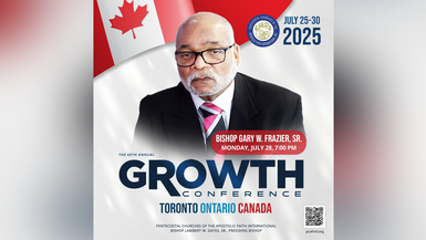07.28.2025 - GROWTH 2025 Monday Evening Service - Bishop Gary Fazier