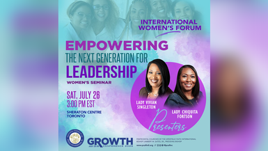 07.26.2025 - International Women's Forum Seminar: Empowering the Next Generation for Leadership