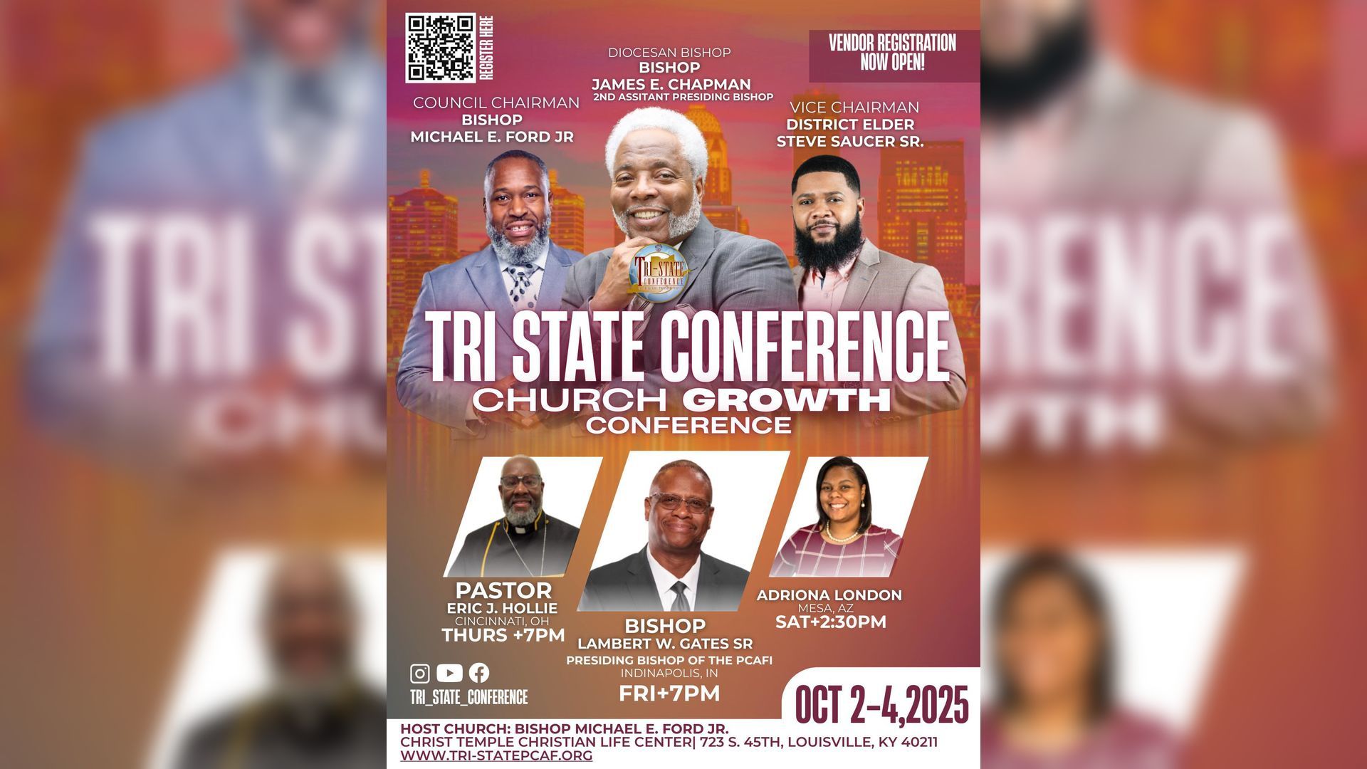 Tri-State Conference Friday Night Service - Oct 03, 2025
