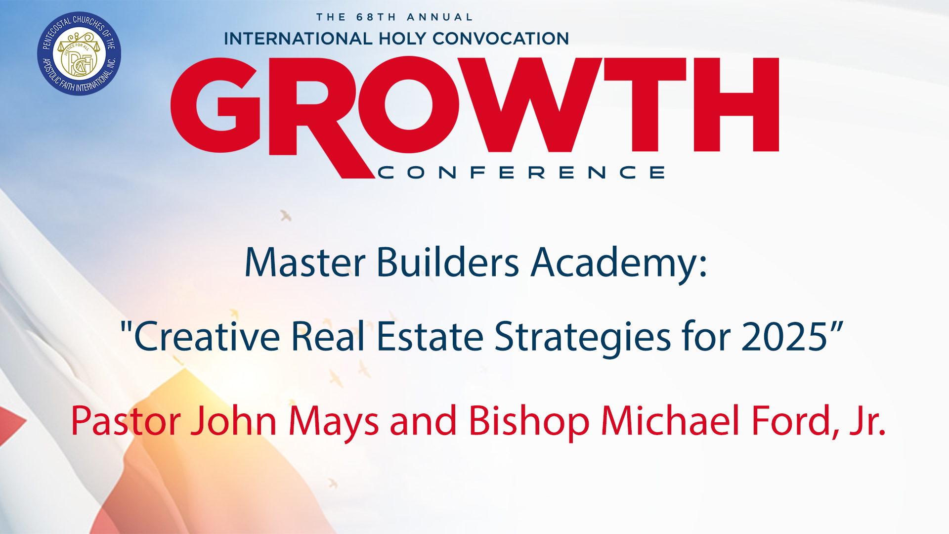 07.26.2025 - Master Builders Academy: "Creative Real Estate Strategies for 2025”