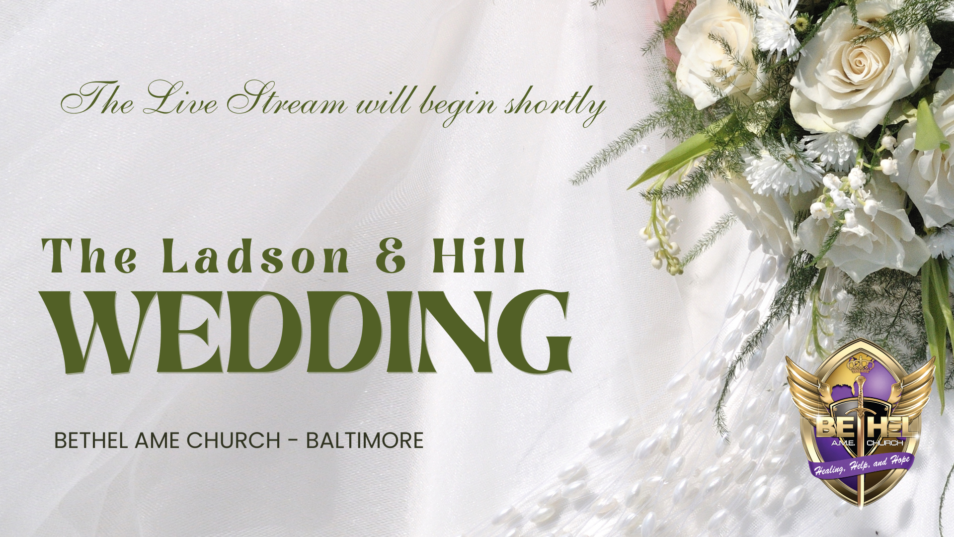 The Ladson & Hill Wedding
