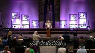 Southwest Christian Church Newnan, GA, Sunday March 30, 2025 Traditional Worship Service