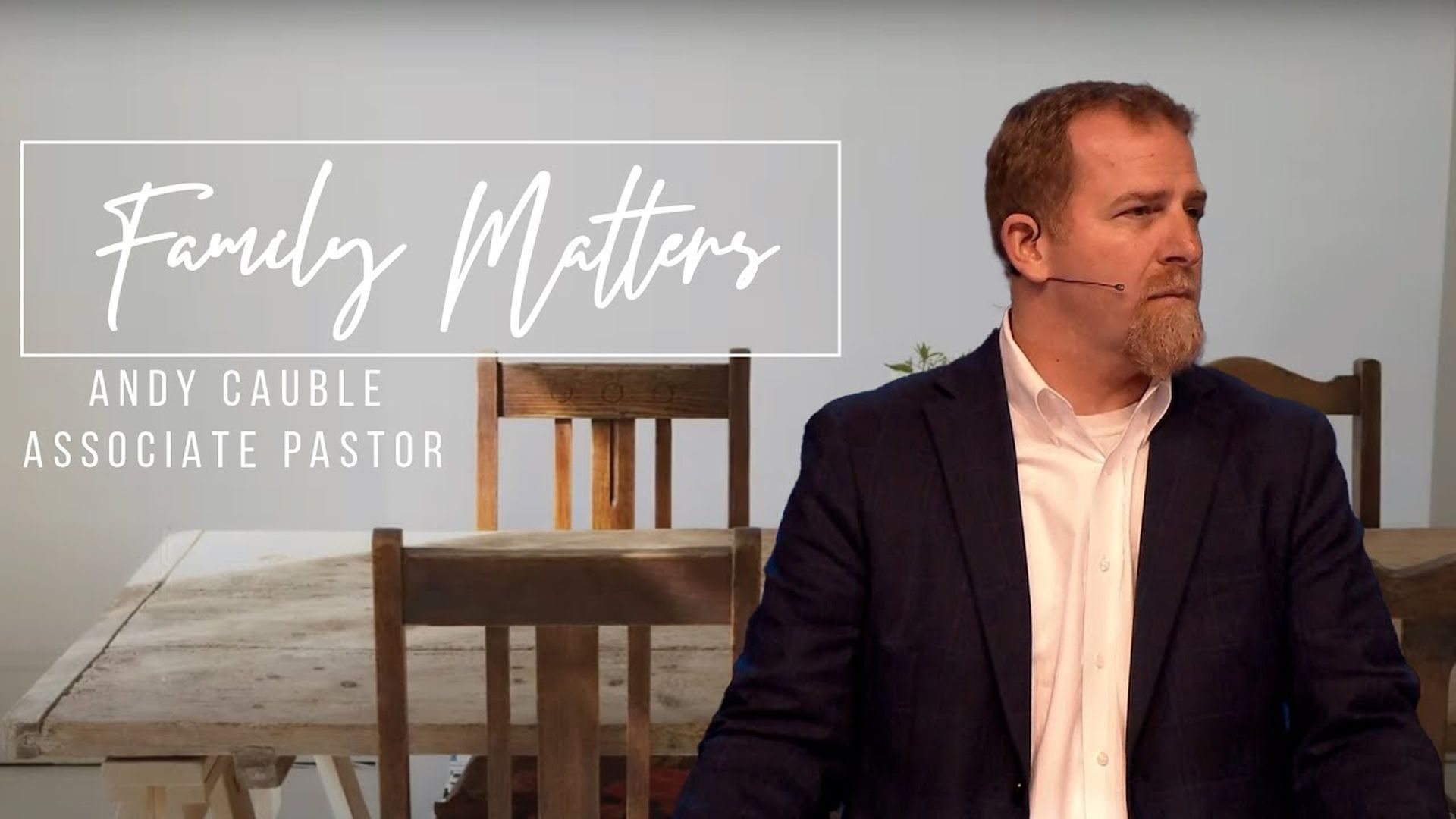 When Conflict Arises ⁄⁄ Family Matters ⁄⁄ Pastor Andy Cauble