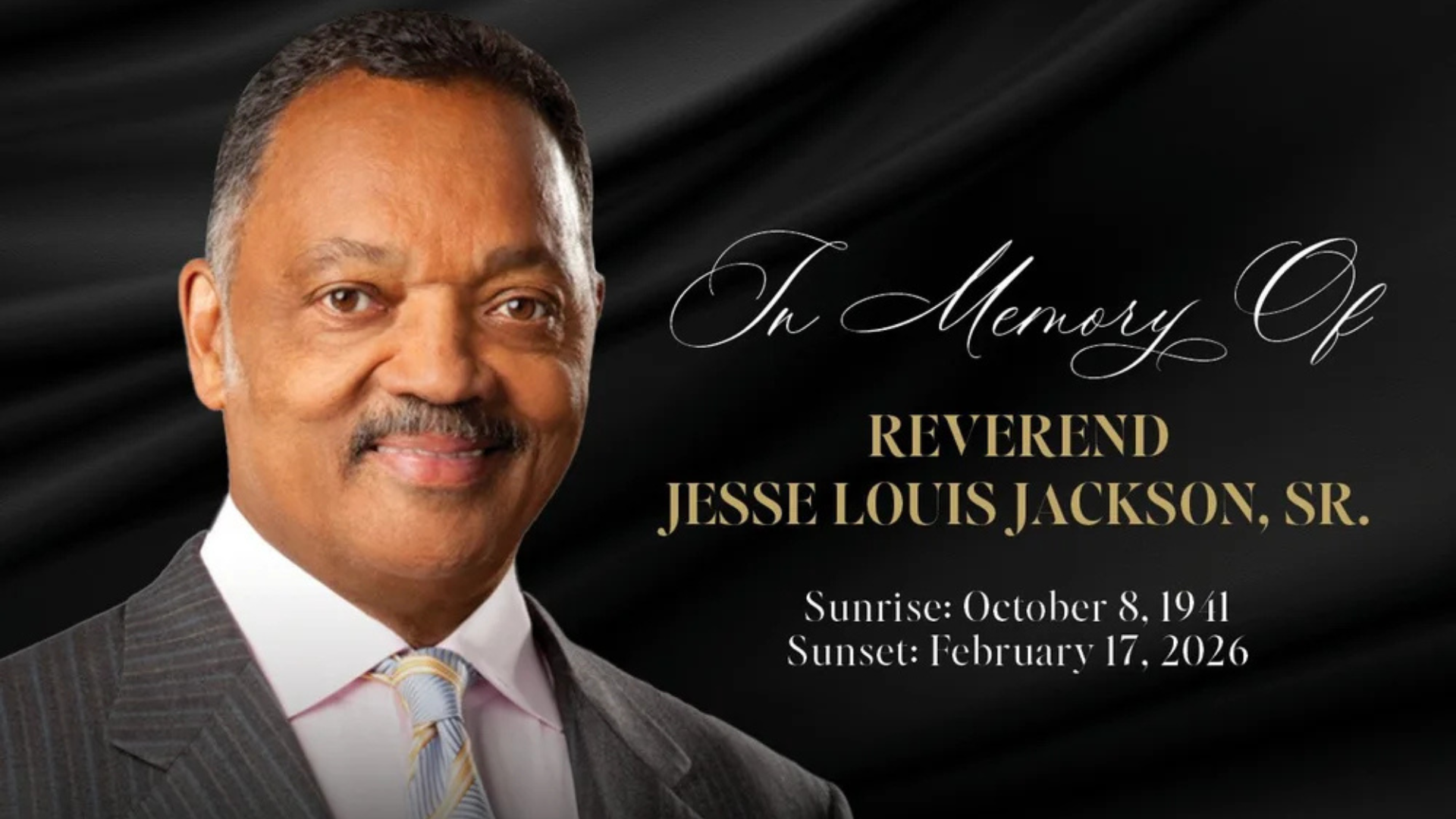 The Homegoing Celebration of Life for Reverend Jesse Louis Jackson, Sr.